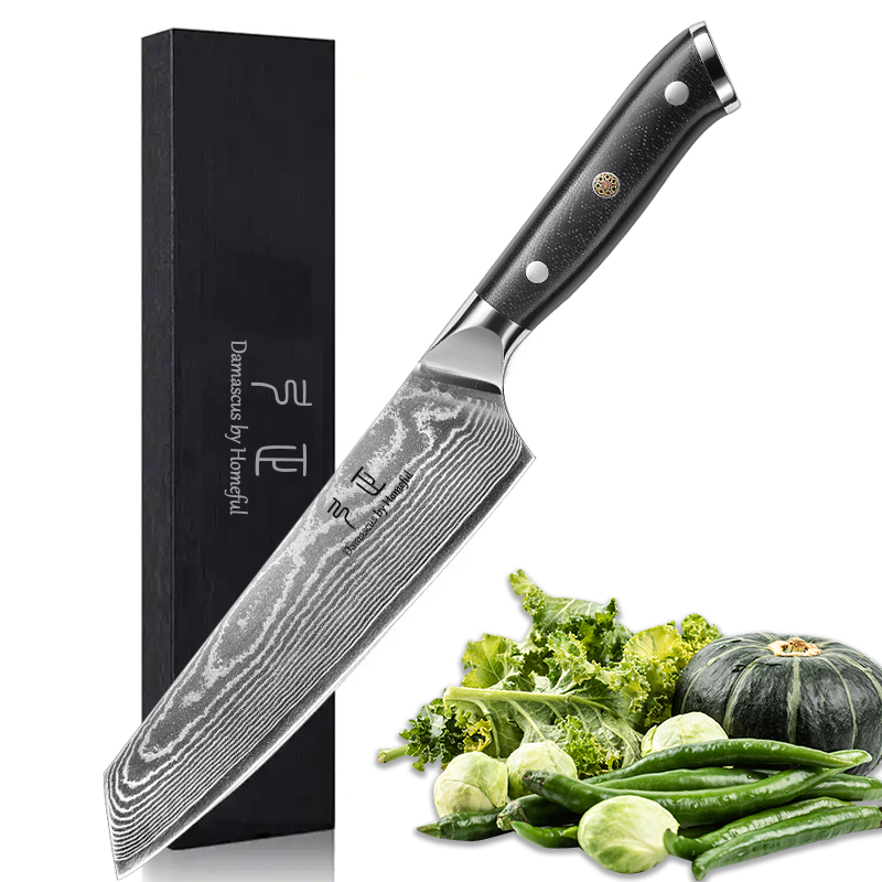 Homeful Japanese Steel Damascus Master Chef Knife Set