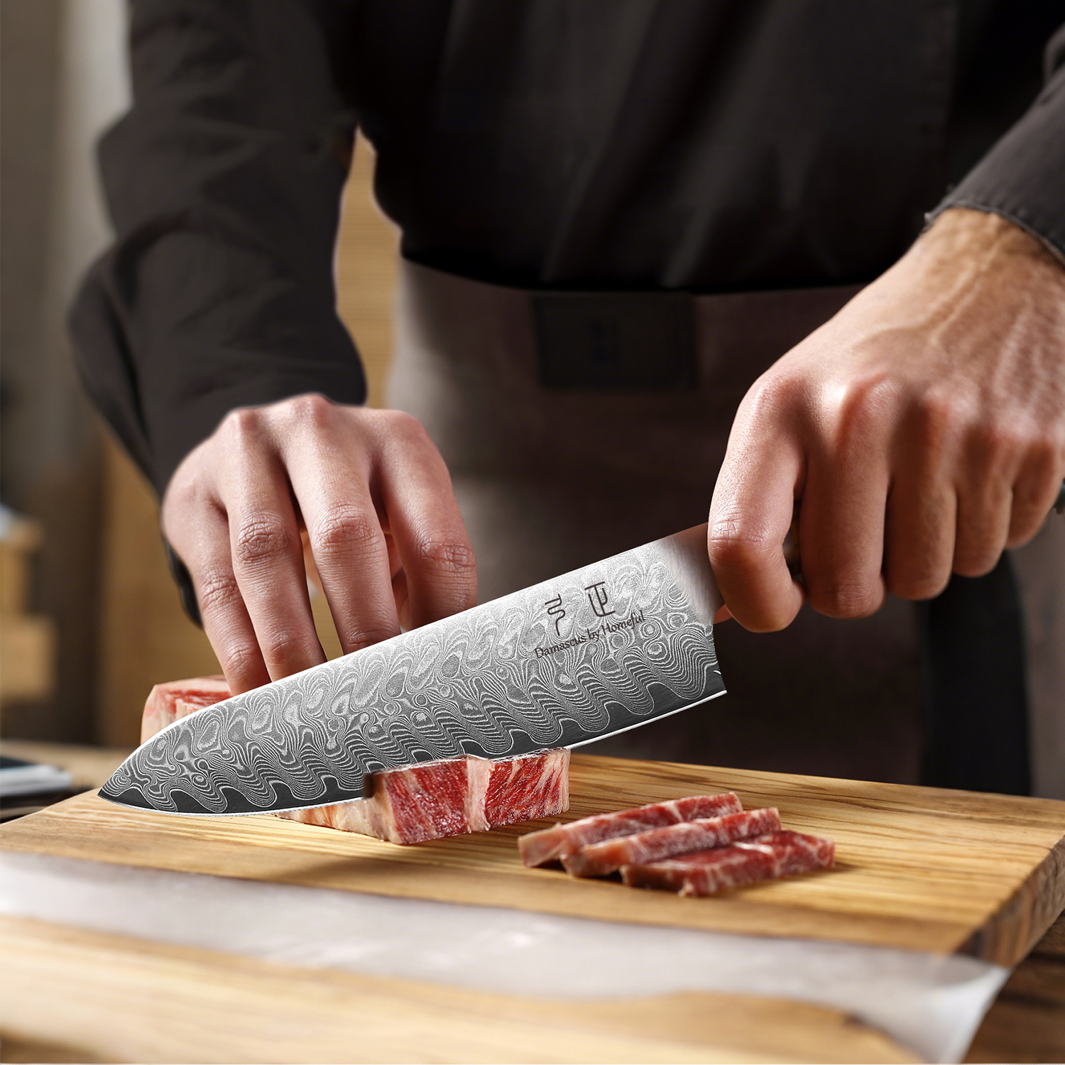 Homeful Damascus VG10 Steel Professional Kitchen Knife