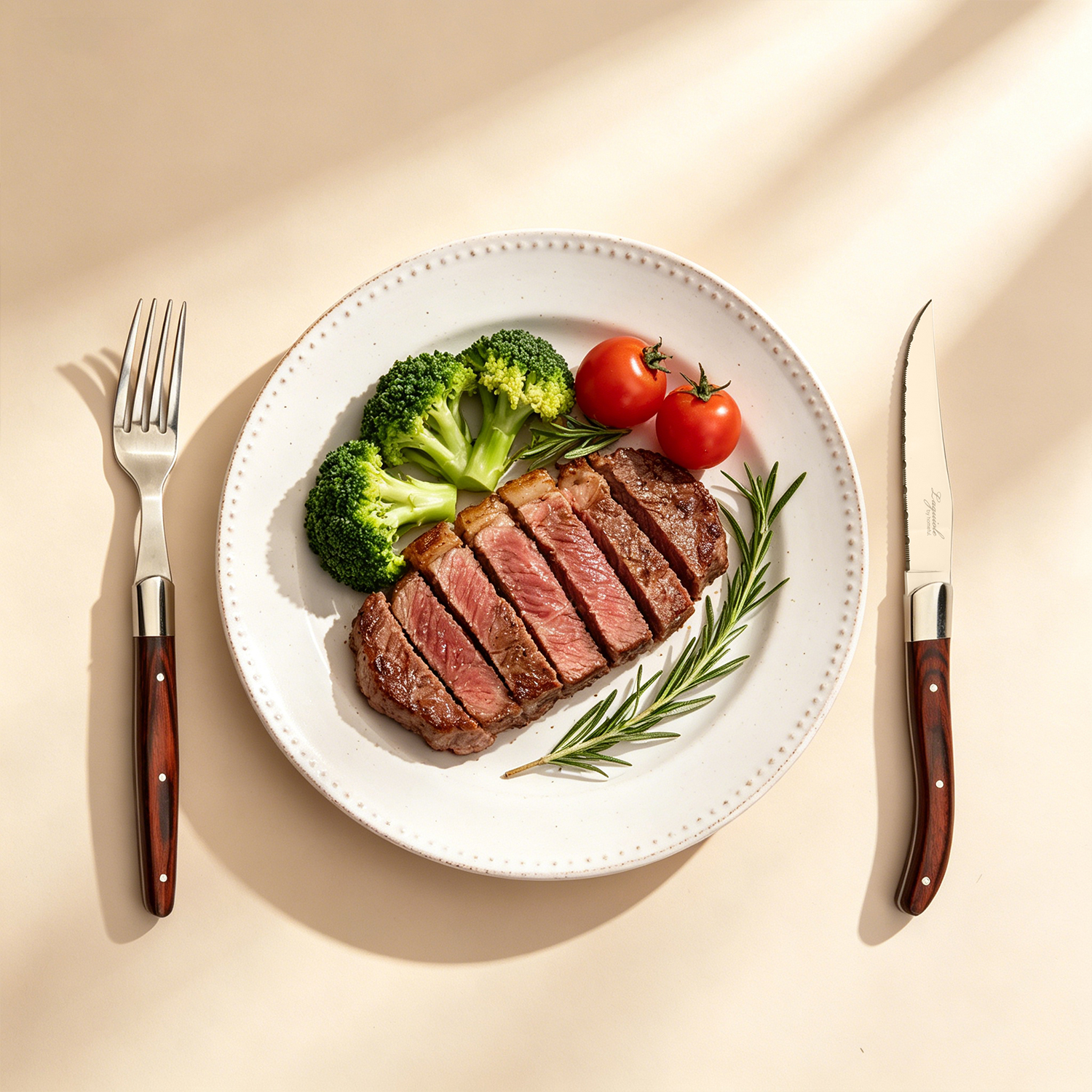 Homeful Flatware Table Knife Set with Steak Knives