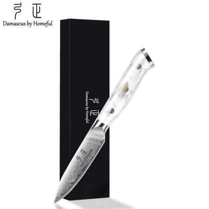 3.5"  Paring knife with Turquoise Stone handle