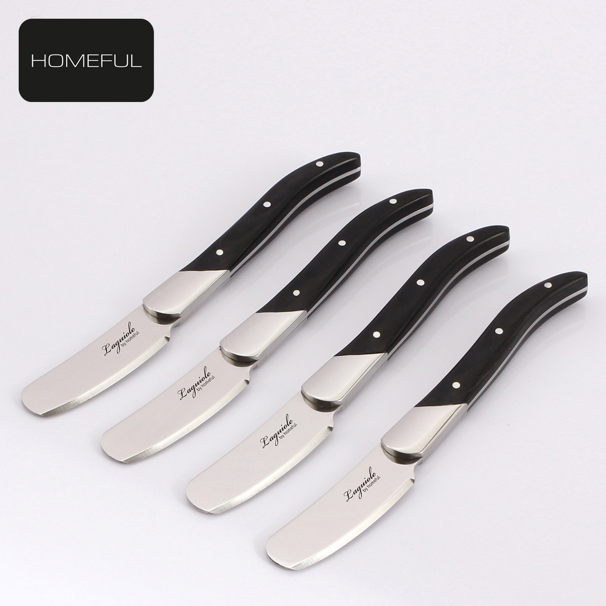 Homeful Stainless Steel Cheese Knife Set