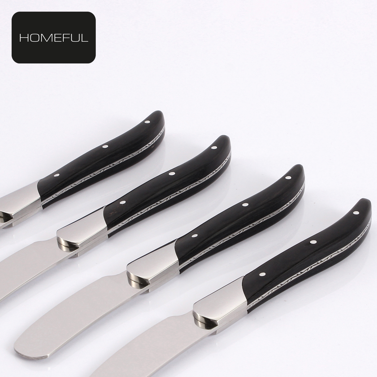 Homeful Stainless Steel Cheese Knife Set