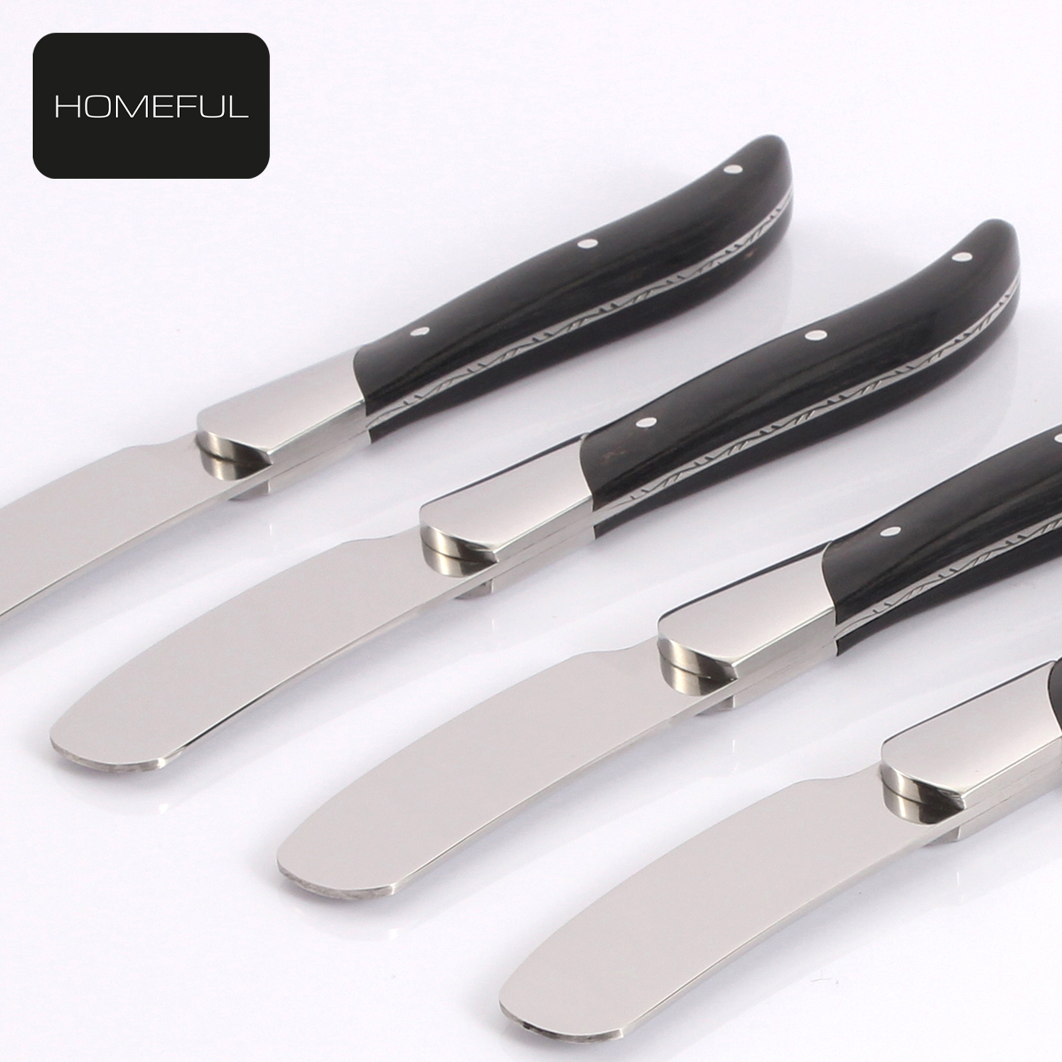 Homeful Stainless Steel Cheese Knife Set