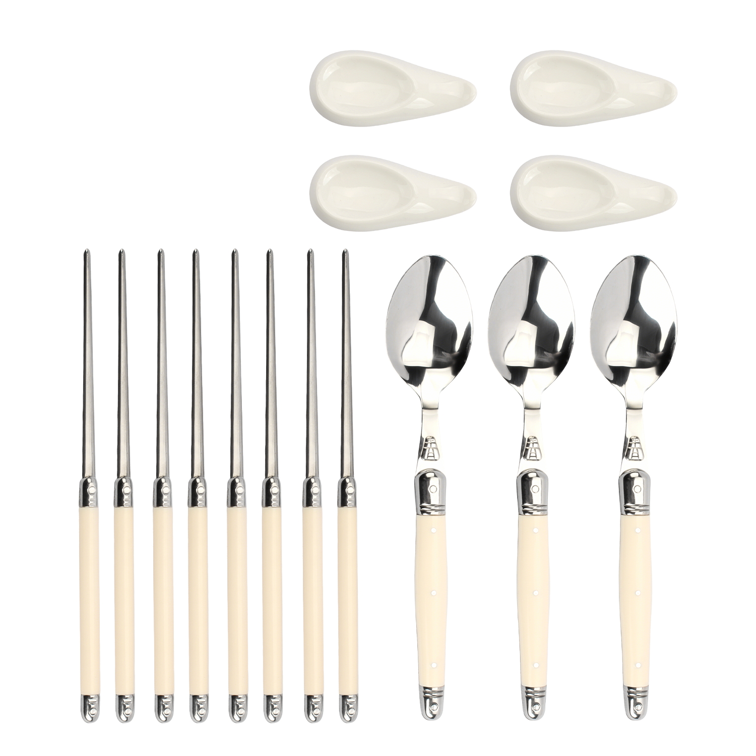 Homeful Cutlery Chopsticks and Table Spoon Set