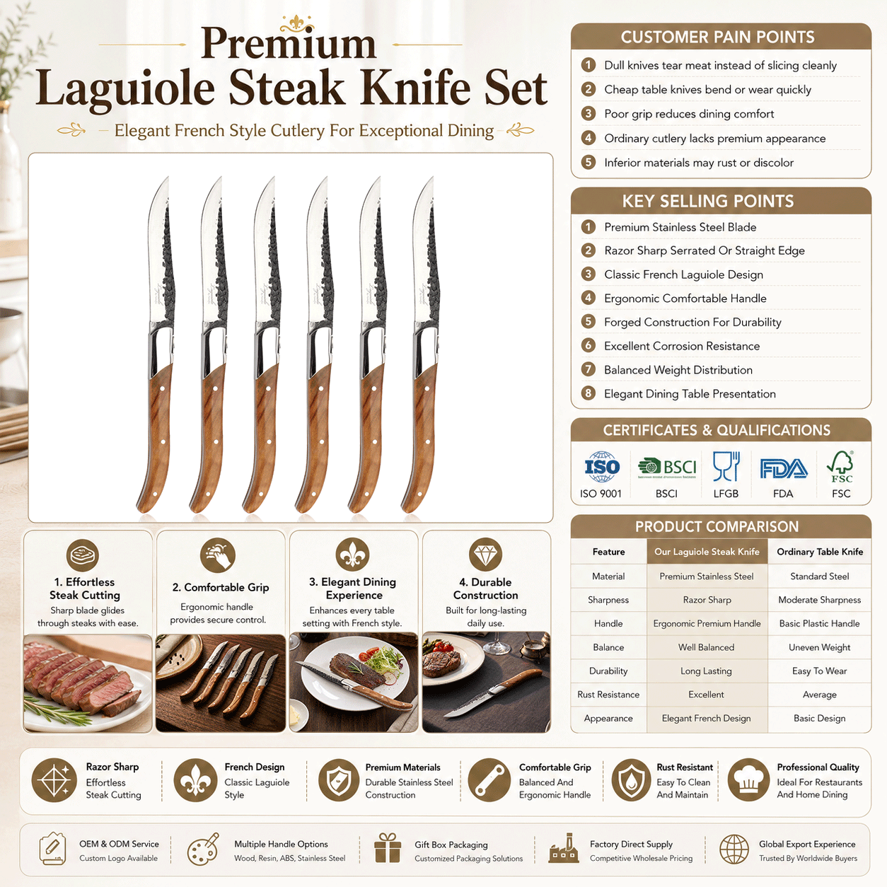 steak knife set