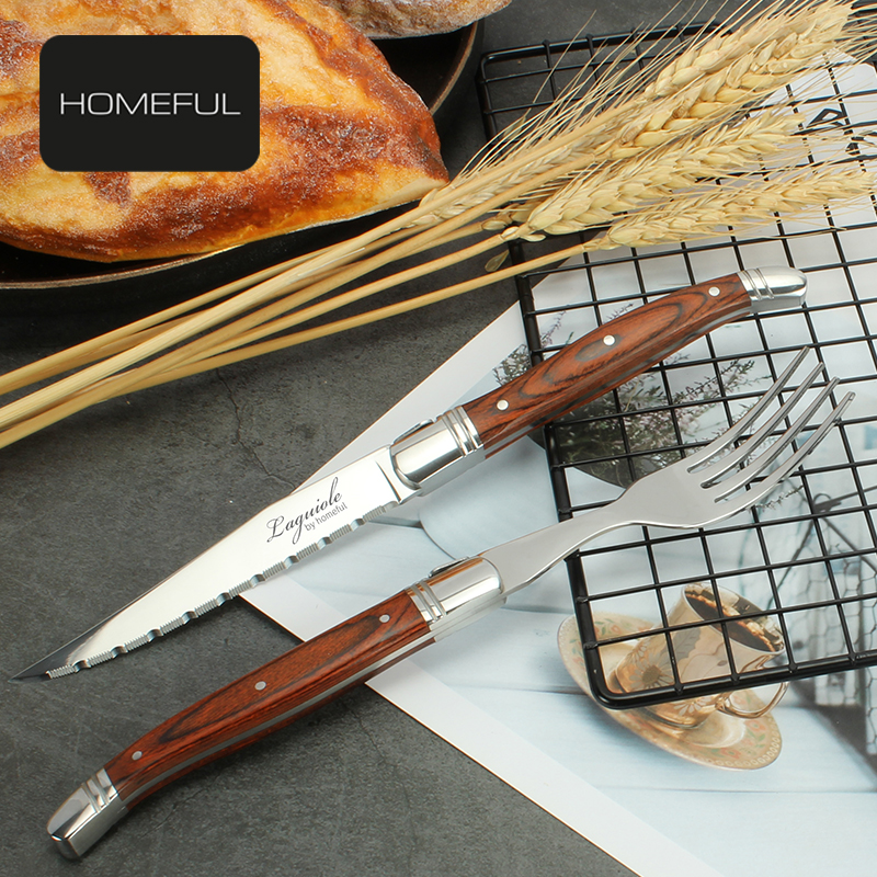 Homeful Laguiole 4 Pieces Flatware Set