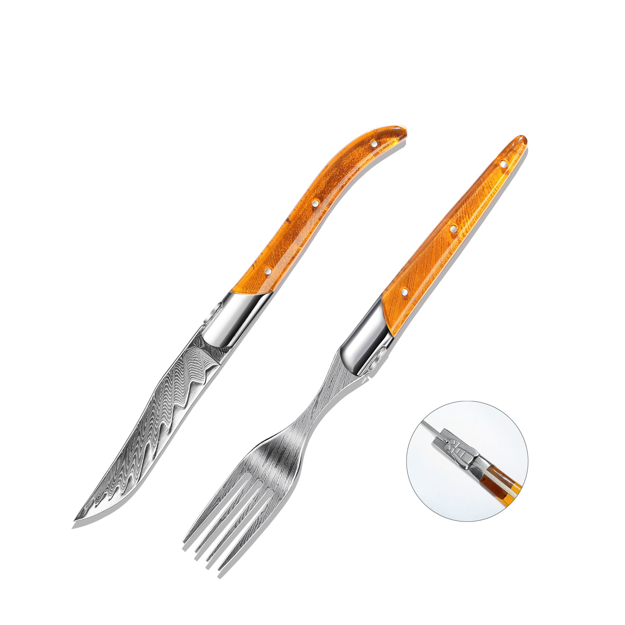 Homeful 3 Pieces Luxury  Cutlery Set