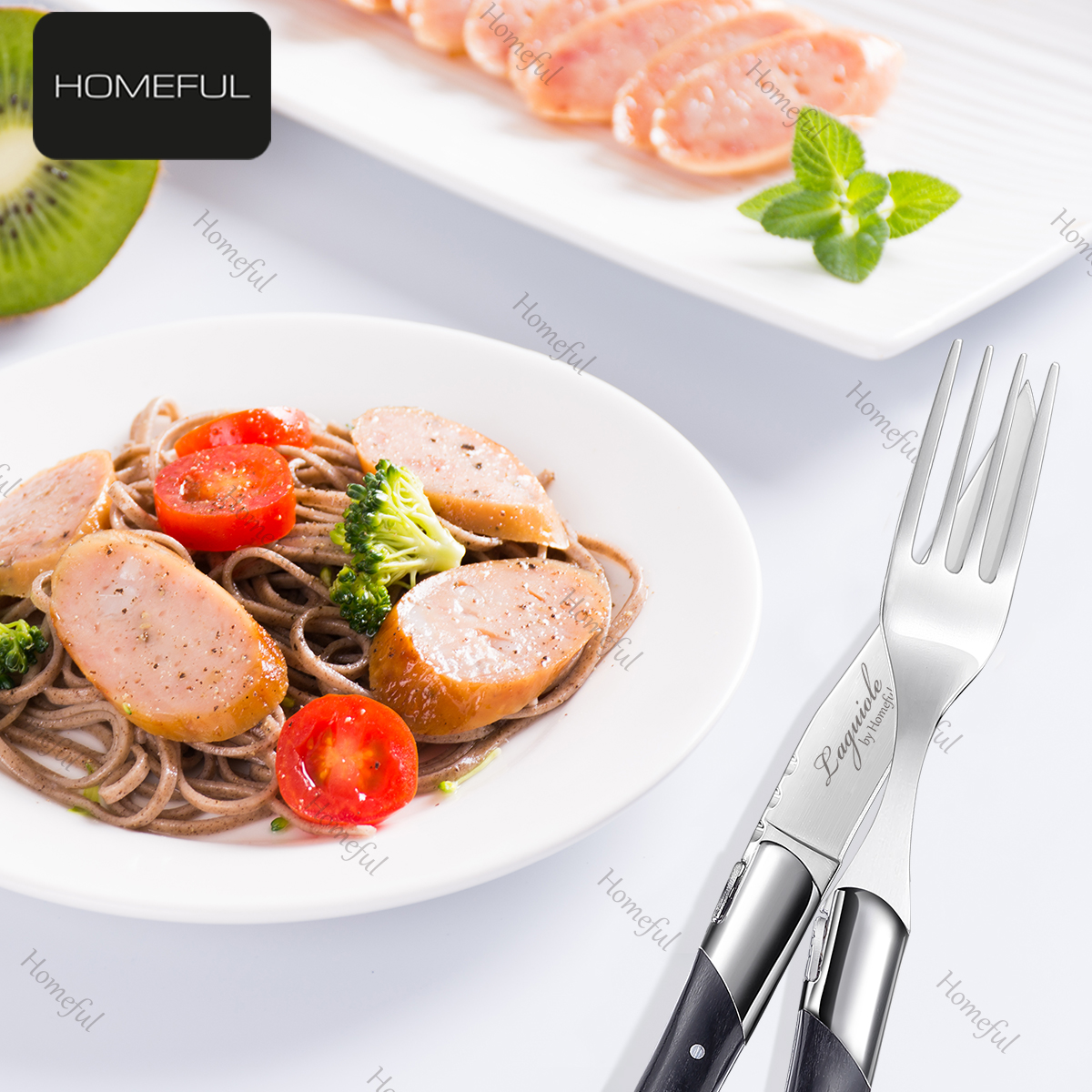 Homful 2 Pieces Table Knife And Fork