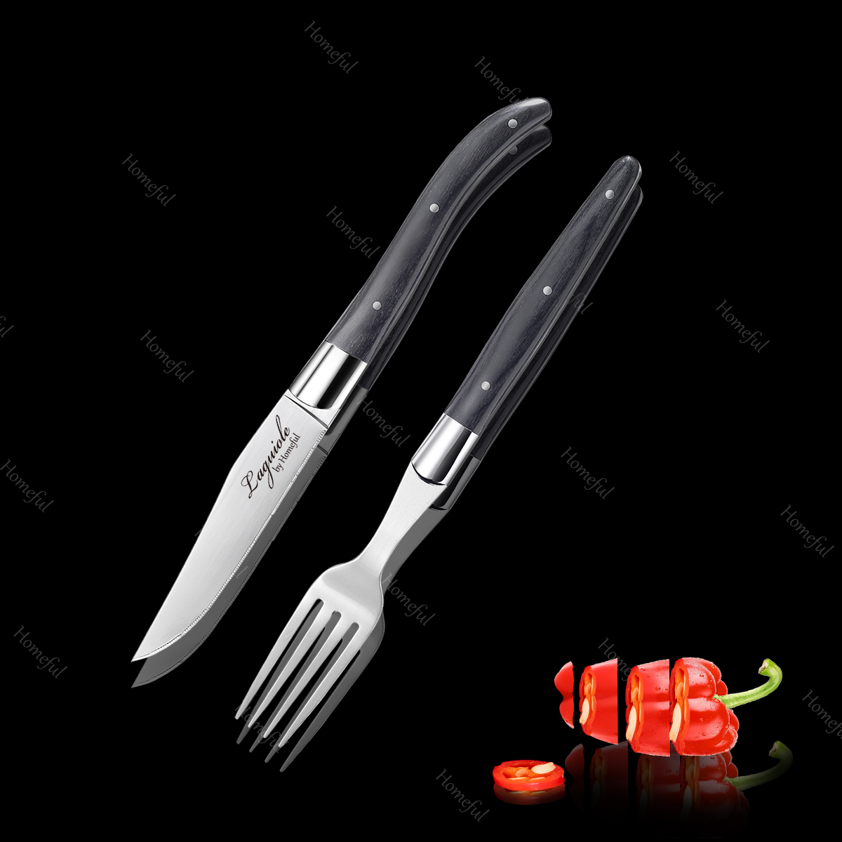 Homful 2 Pieces Table Knife And Fork