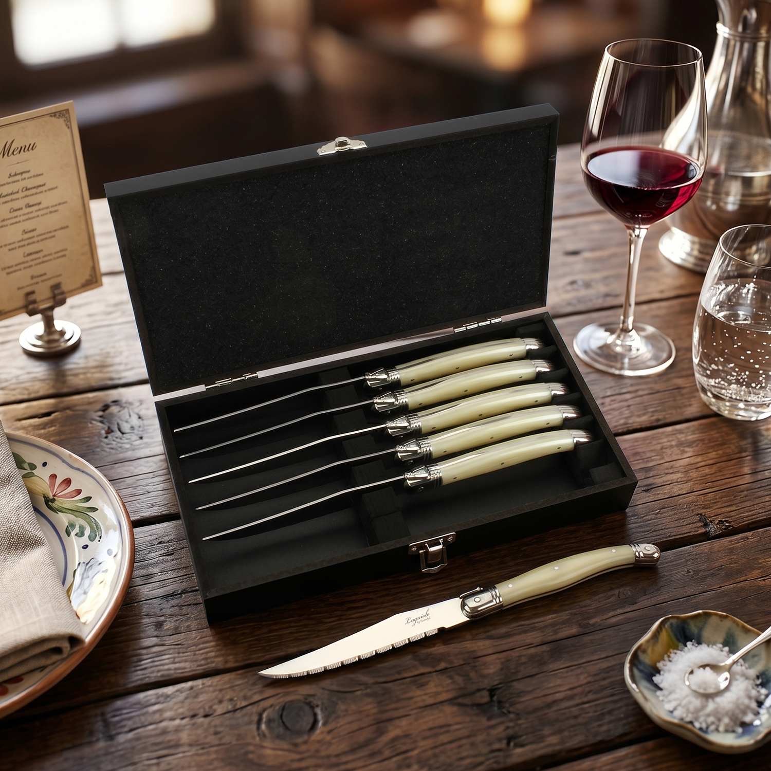 Homeful Flatware 18/10 Stainless Steel Steak Knives