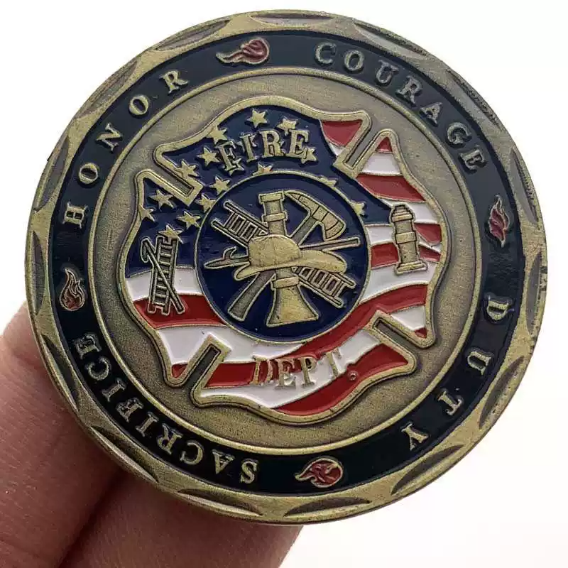 Firefighter Commemorative Coin - Protection of St. Florian