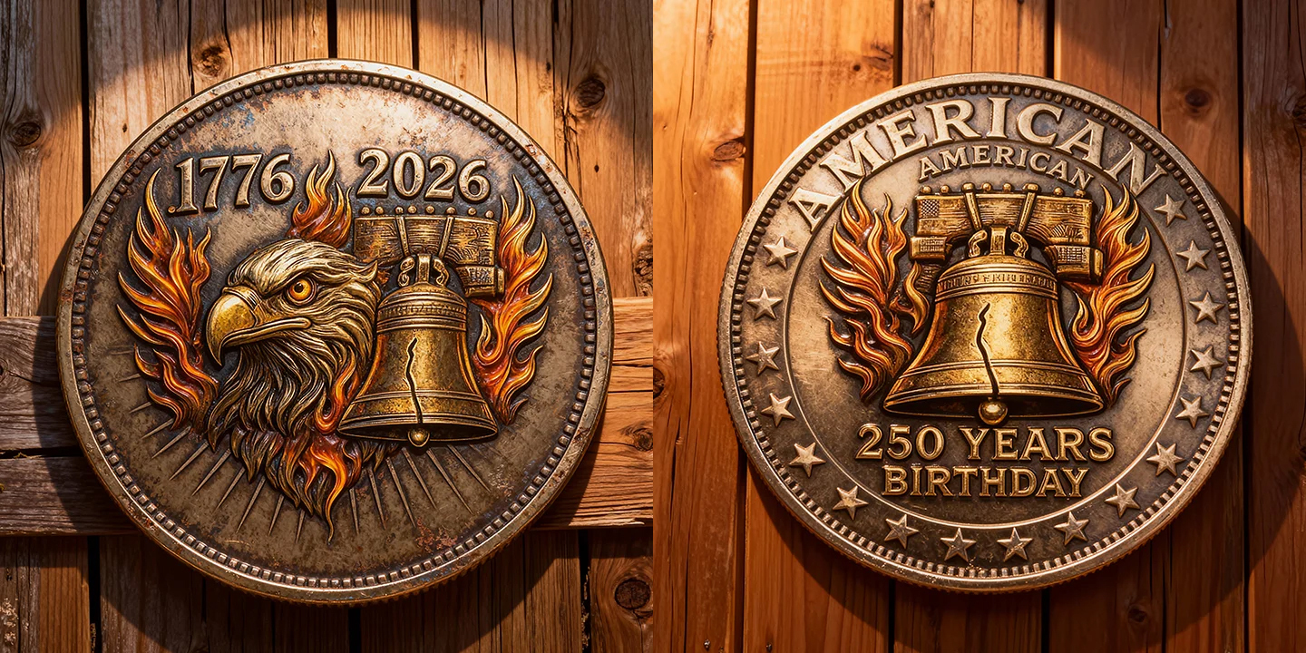 US 250th Anniversary Commemorative Coin