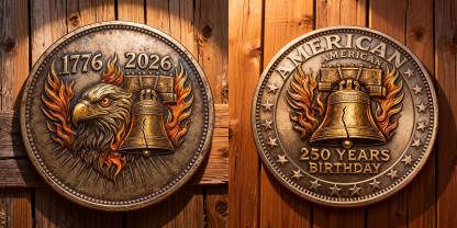 US 250th Anniversary Commemorative Coin