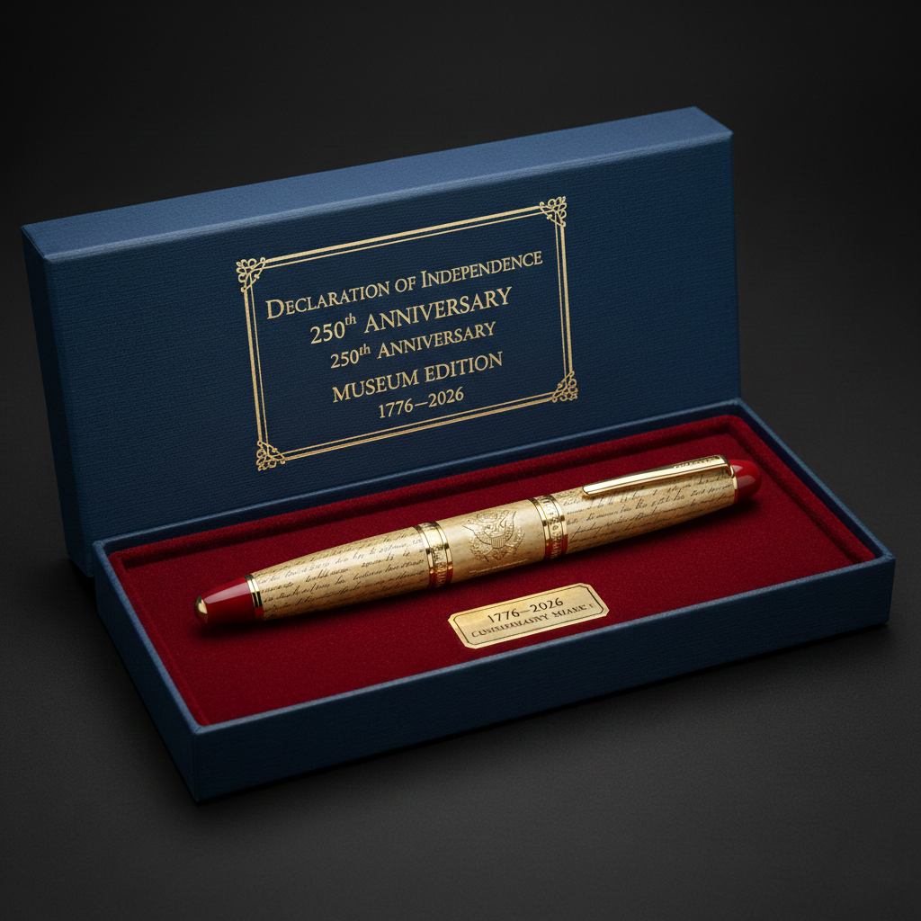 The museum's collection includes limited edition Edition Pen.