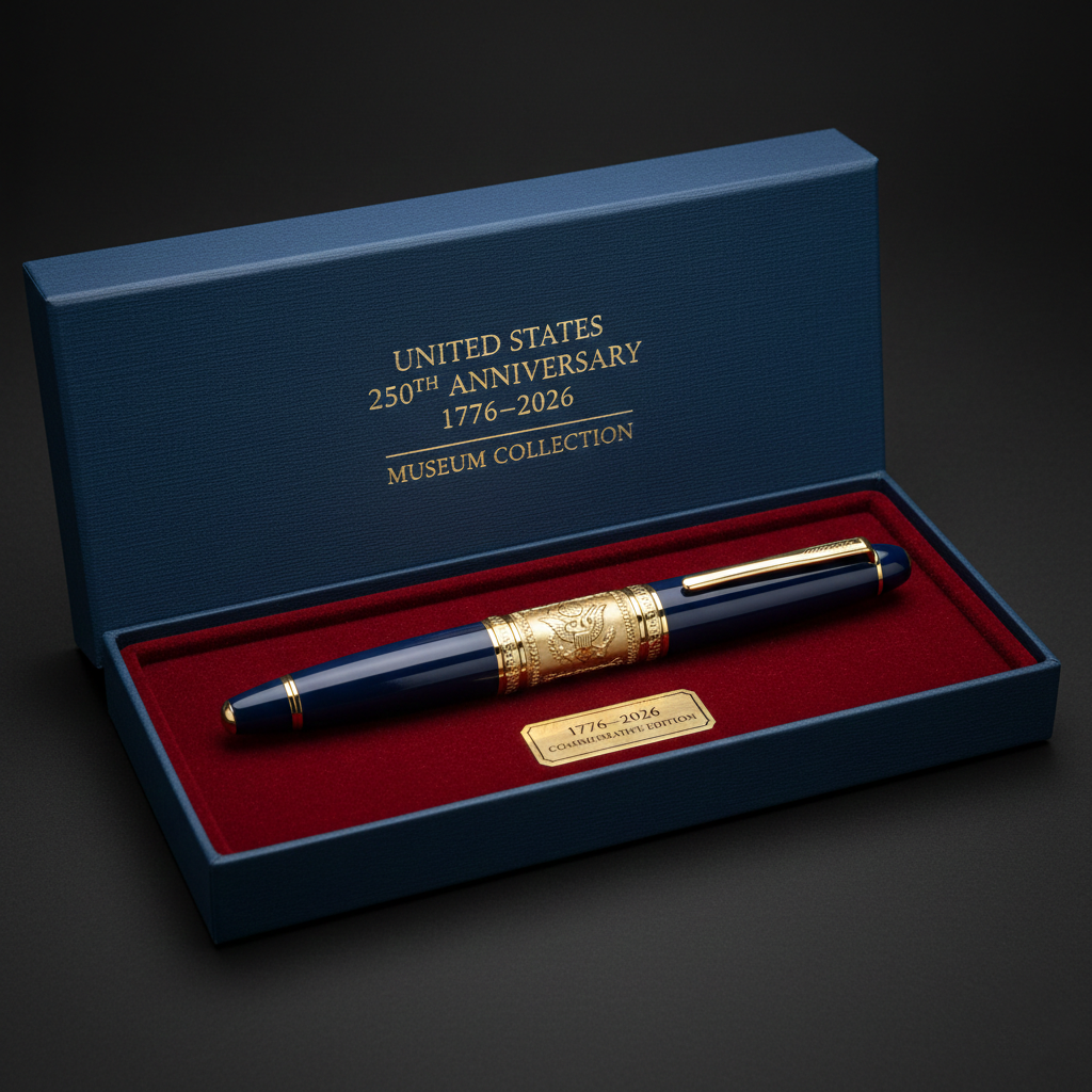 The museum's collection includes limited edition Edition Pen.