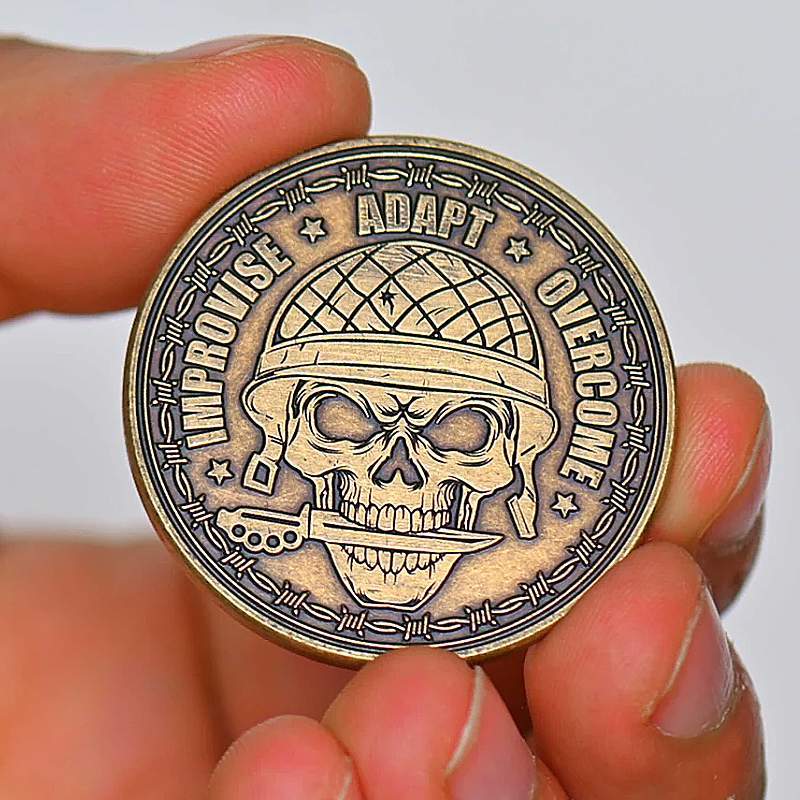 Improvise Adapt Overcome Coin