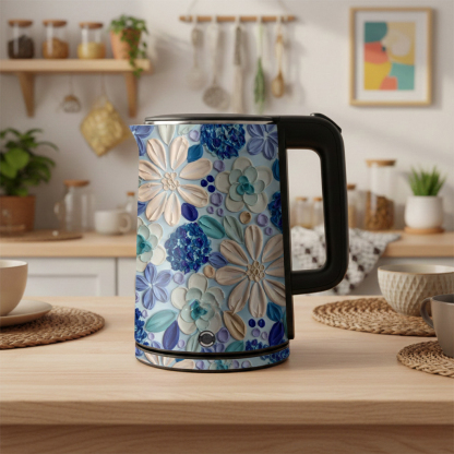 Boho Bloom Electric Kettle