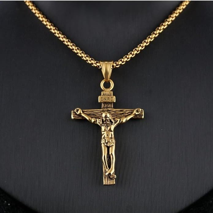 FREE Today: Christ Jewelry Crucifix Pendant Charm Necklace