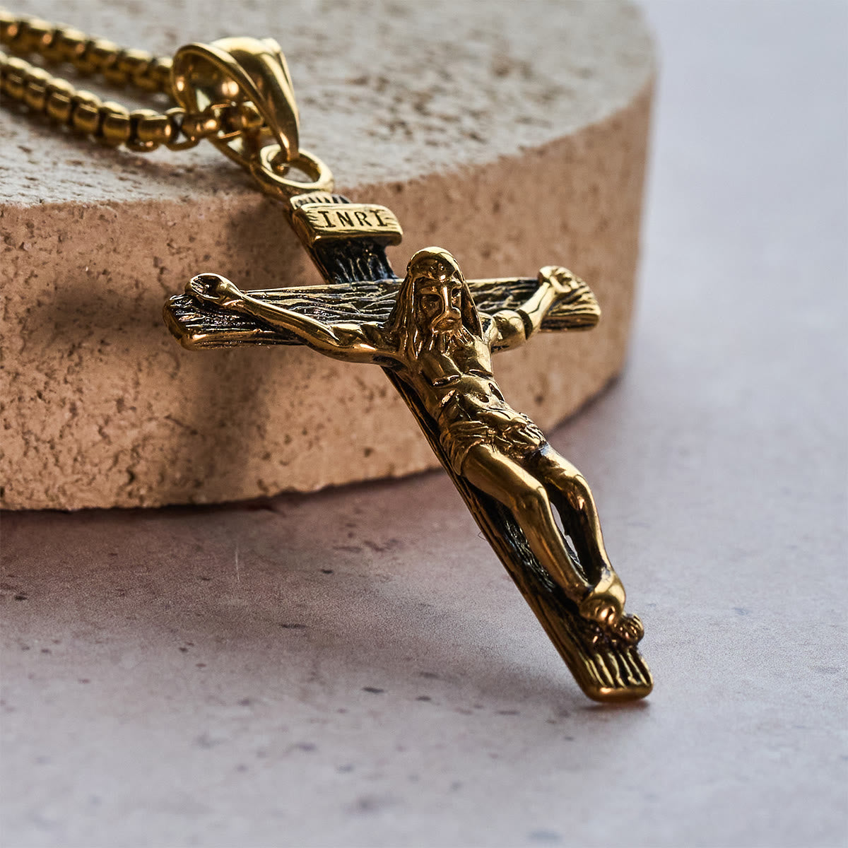 FREE Today: Christ Jewelry Crucifix Pendant Charm Necklace