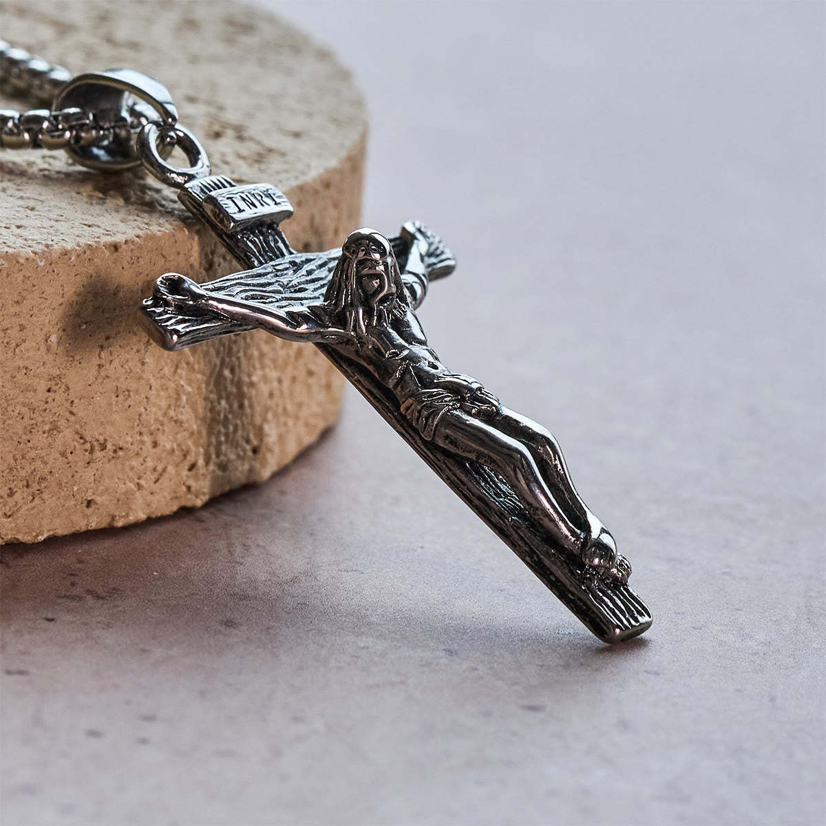 FREE Today: Christ Jewelry Crucifix Pendant Charm Necklace