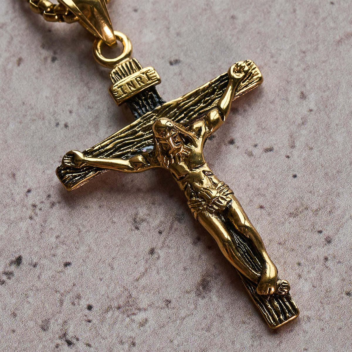 FREE Today: Christ Jewelry Crucifix Pendant Charm Necklace