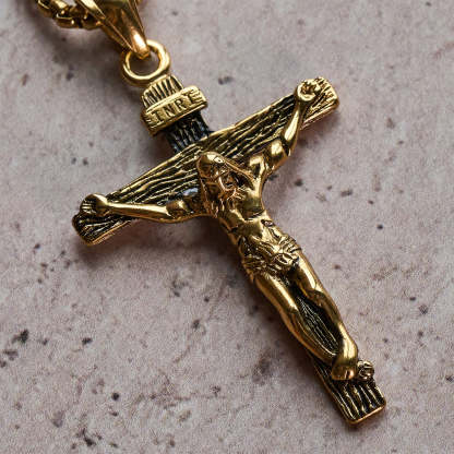 FREE Today: Christ Jewelry Crucifix Pendant Charm Necklace