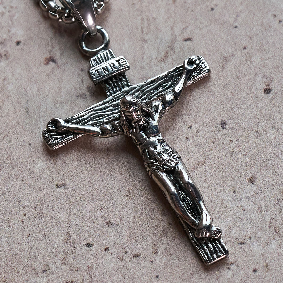 FREE Today: Christ Jewelry Crucifix Pendant Charm Necklace