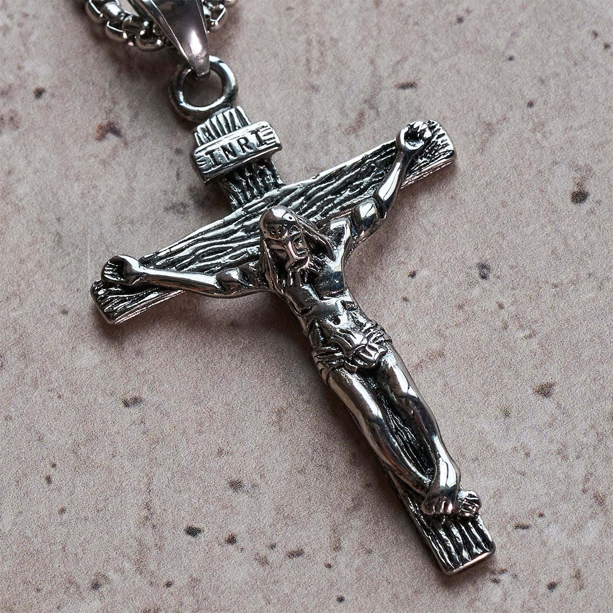 FREE Today: Christ Jewelry Crucifix Pendant Charm Necklace
