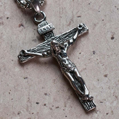 FREE Today: Christ Jewelry Crucifix Pendant Charm Necklace