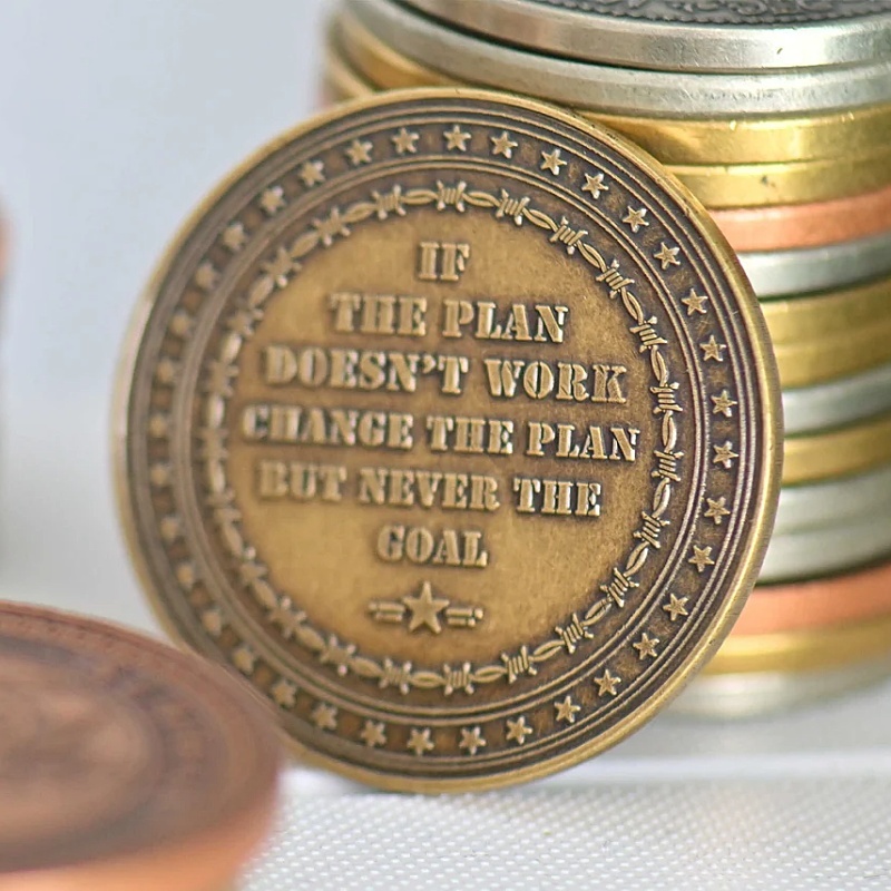 Improvise Adapt Overcome Coin