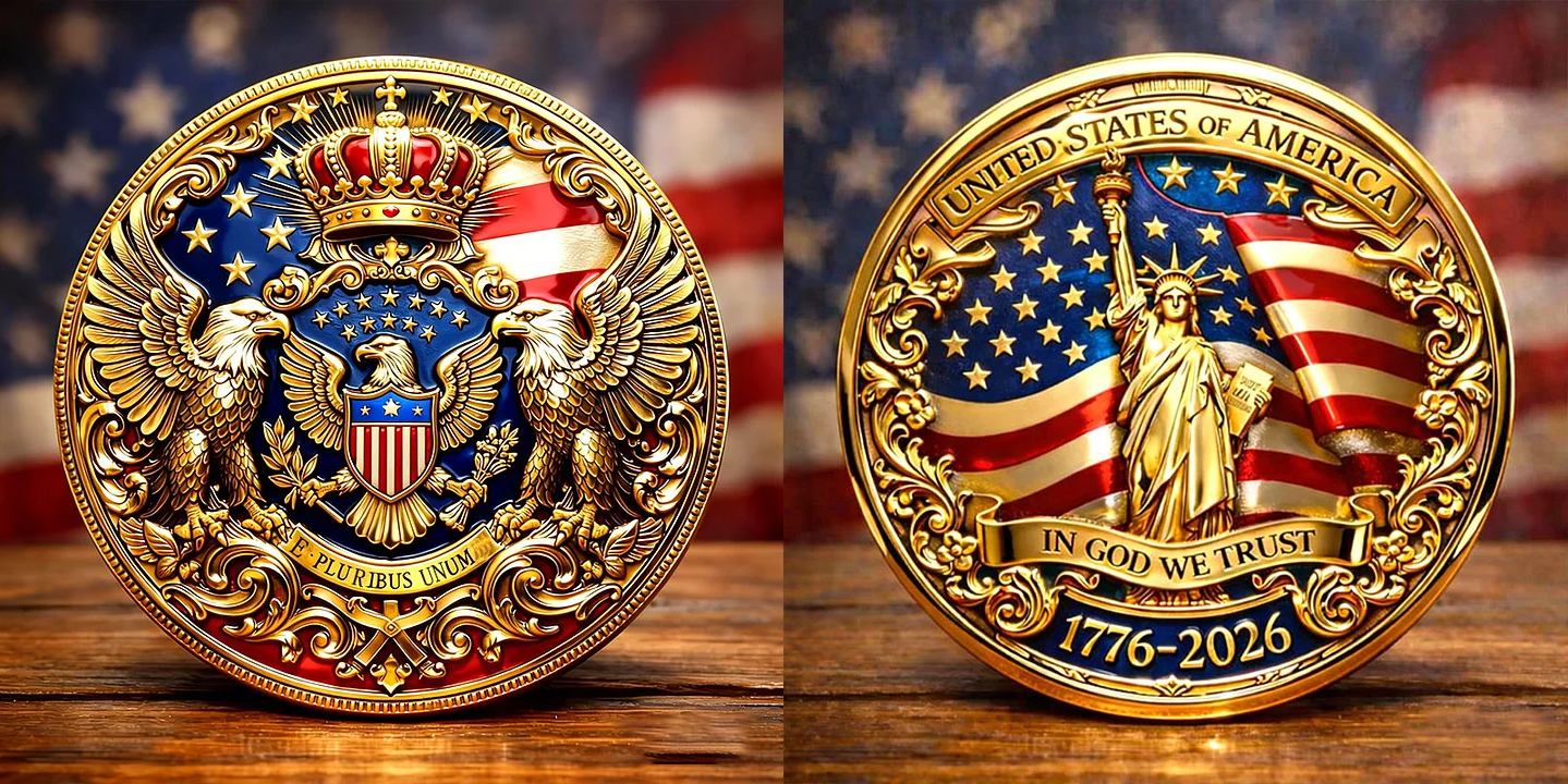 US 250th Anniversary Commemorative Coin