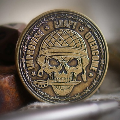 Improvise Adapt Overcome Coin