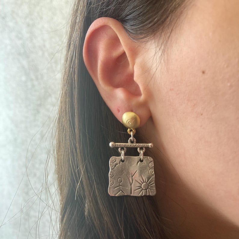 Vintage Bohemian Tribal Earrings