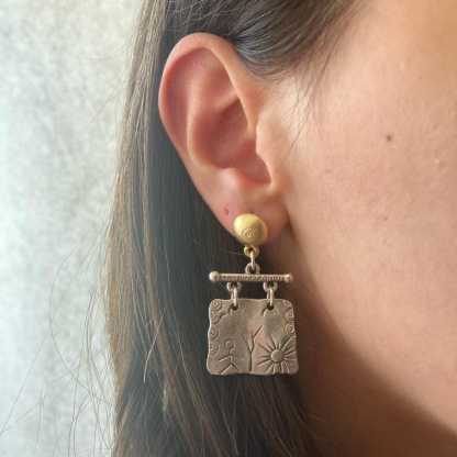 Vintage Bohemian Tribal Earrings