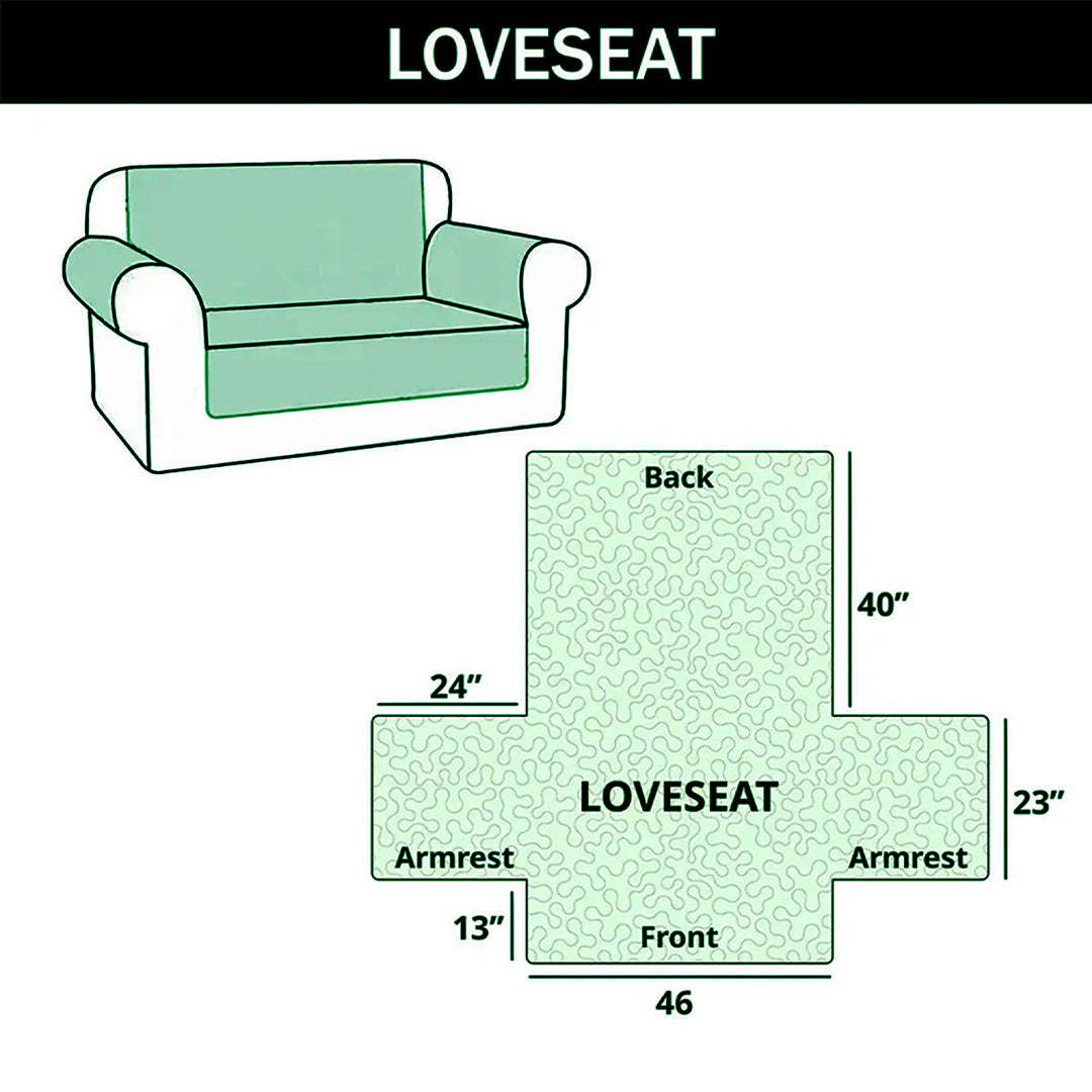 Sky Dreamer Quilted Sofa Cover GFTOQM1122