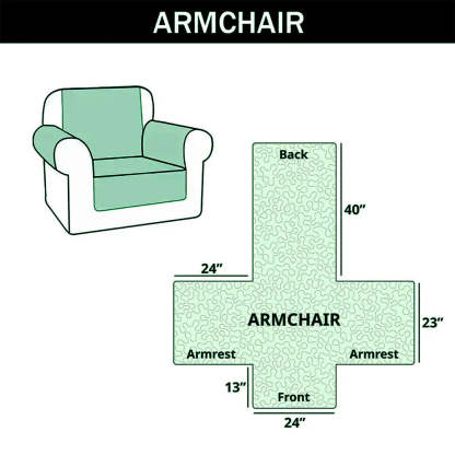 Sky Dreamer Quilted Sofa Cover GFTOQM1122