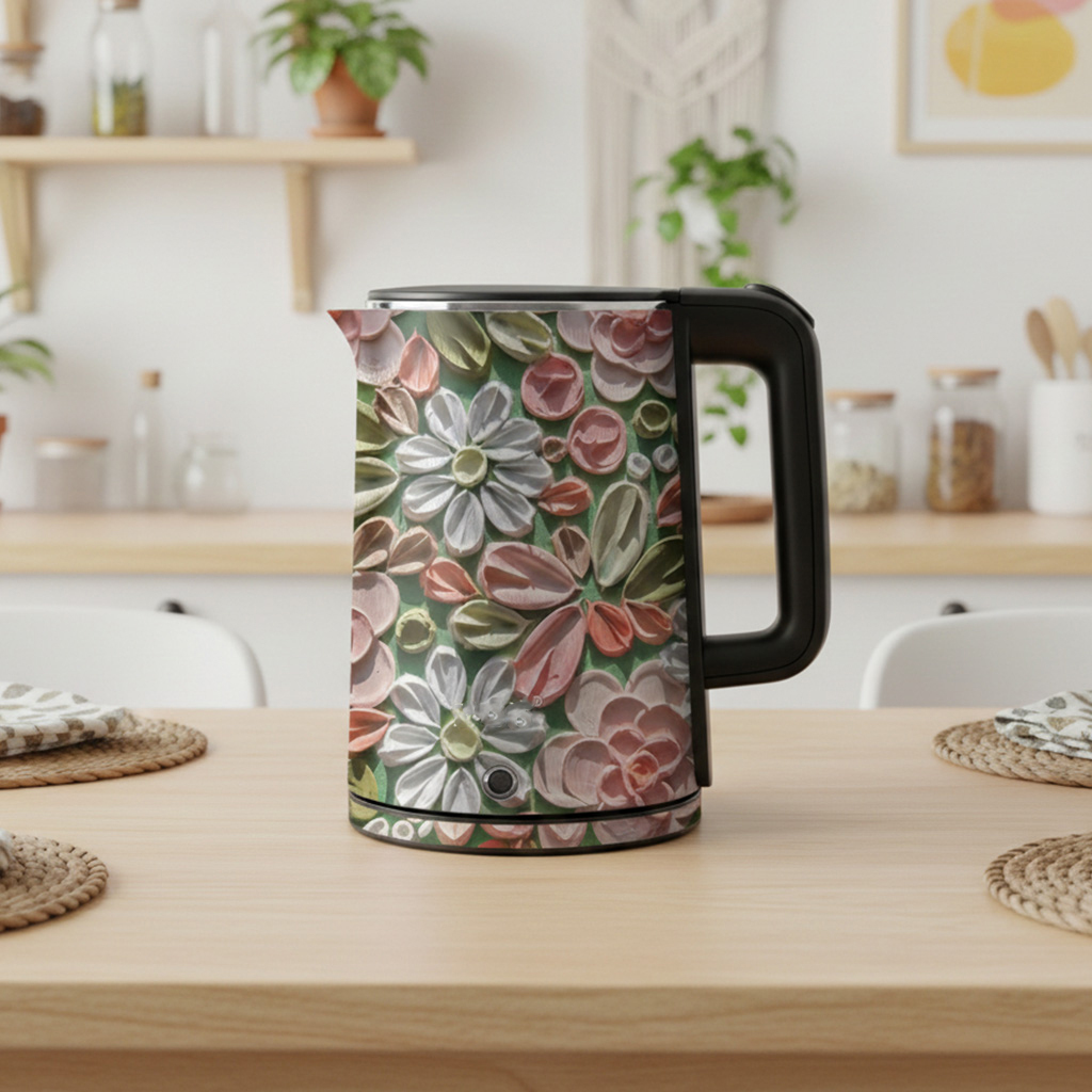 Boho Bloom Electric Kettle