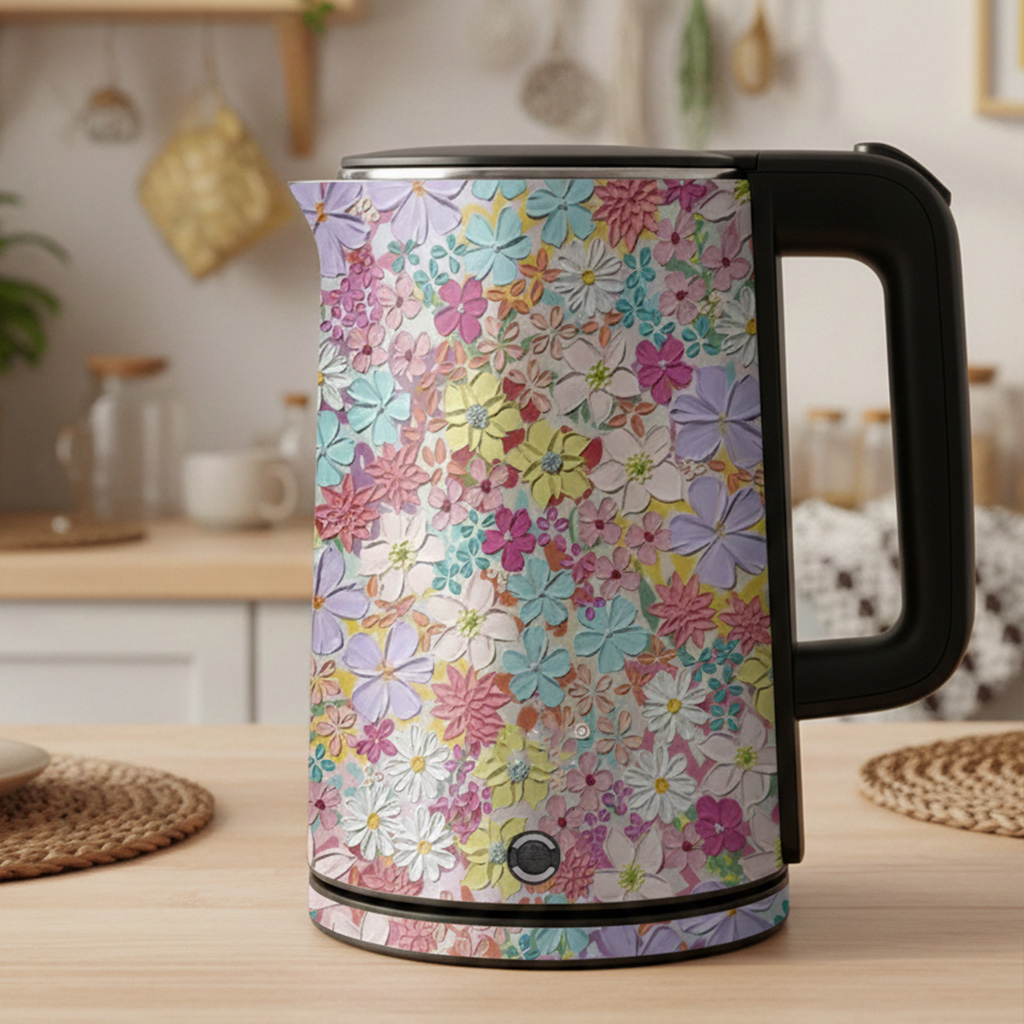 Boho Bloom Electric Kettle