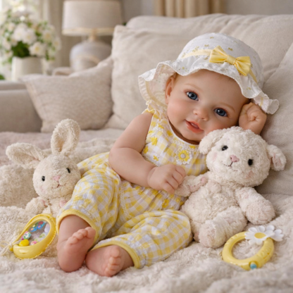 Realistic Reborn Baby Dolls 17/20/22 Inch Soft Weighted Body Lifelike Newborn Doll Girl & Boy with Gift Box for Kids Age 3+