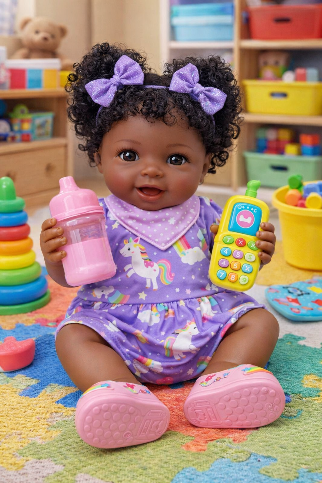 Realistic Reborn Baby Dolls 17/20/22 Inch Soft Weighted Body Lifelike Newborn Doll Girl & Boy with Gift Box for Kids Age 3+