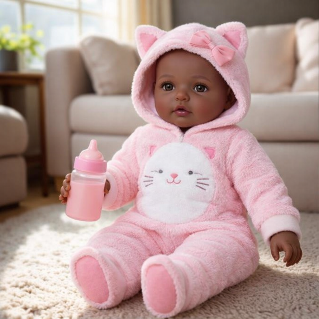 Realistic Reborn Baby Dolls 17/20/22 Inch Soft Weighted Body Lifelike Newborn Doll Girl & Boy with Gift Box for Kids Age 3+