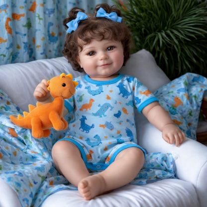 Realistic Reborn Baby Dolls 17/20/22 Inch Soft Weighted Body Lifelike Newborn Doll Girl & Boy with Gift Box for Kids Age 3+