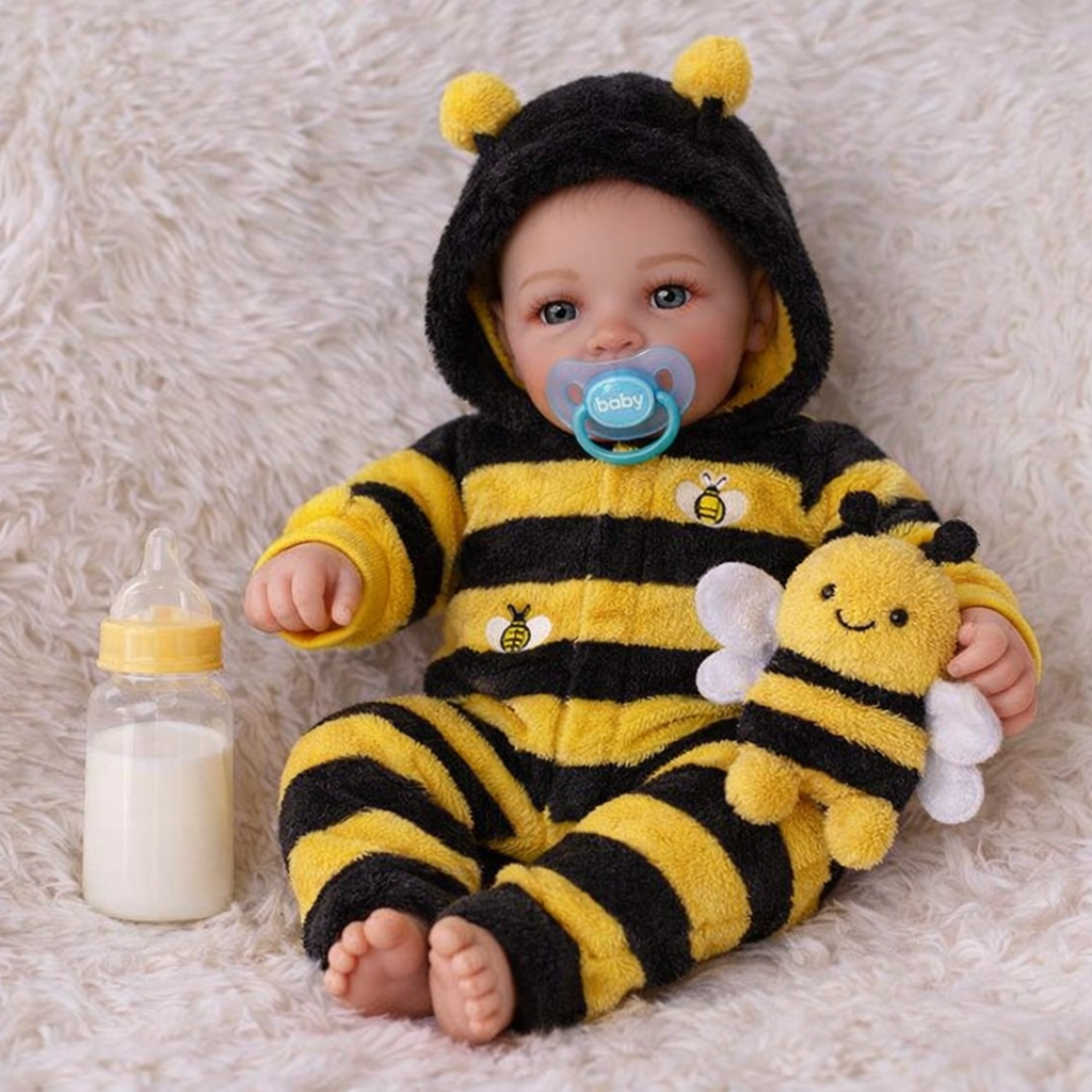 Realistic Reborn Baby Dolls 17/20/22 Inch Soft Weighted Body Lifelike Newborn Doll Girl & Boy with Gift Box for Kids Age 3+