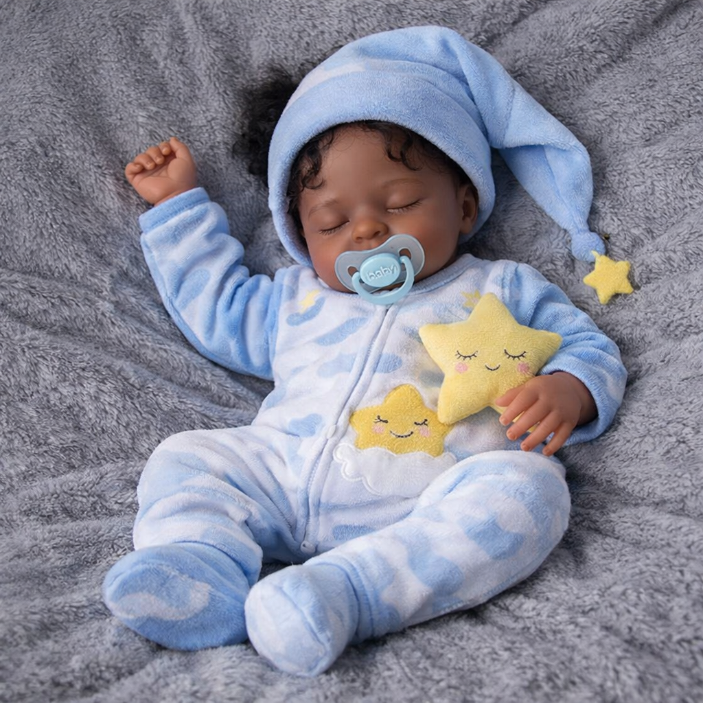 Realistic Reborn Baby Dolls 17/20/22 Inch Soft Weighted Body Lifelike Newborn Doll Girl & Boy with Gift Box for Kids Age 3+