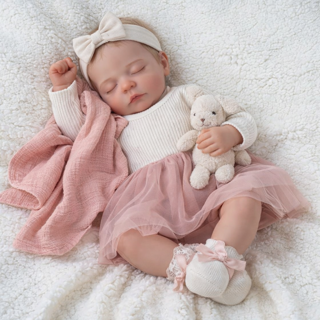 Realistic Reborn Baby Dolls 17/20/22 Inch Soft Weighted Body Lifelike Newborn Doll Girl & Boy with Gift Box for Kids Age 3+