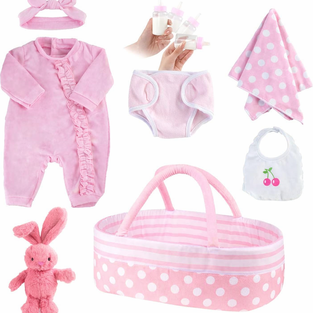 Realistic Reborn Baby Dolls 17/20/22 Inch Soft Weighted Body Lifelike Newborn Doll Girl & Boy with Gift Box for Kids Age 3+