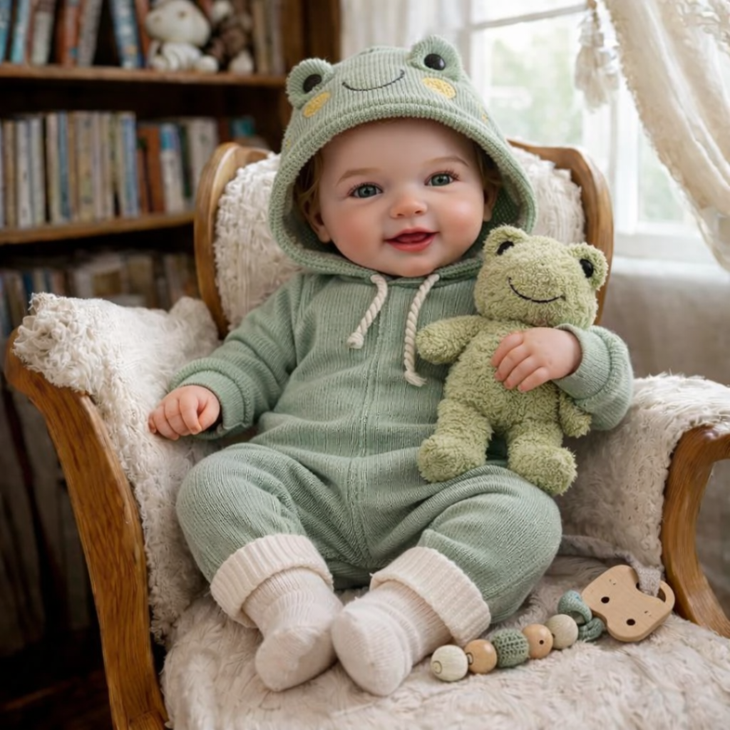 Realistic Reborn Baby Dolls 17/20/22 Inch Soft Weighted Body Lifelike Newborn Doll Girl & Boy with Gift Box for Kids Age 3+