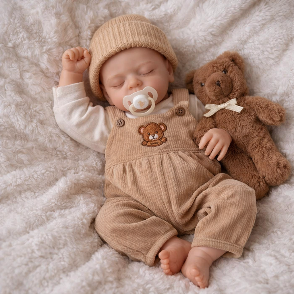 Realistic Reborn Baby Dolls 17/20/22 Inch Soft Weighted Body Lifelike Newborn Doll Girl & Boy with Gift Box for Kids Age 3+