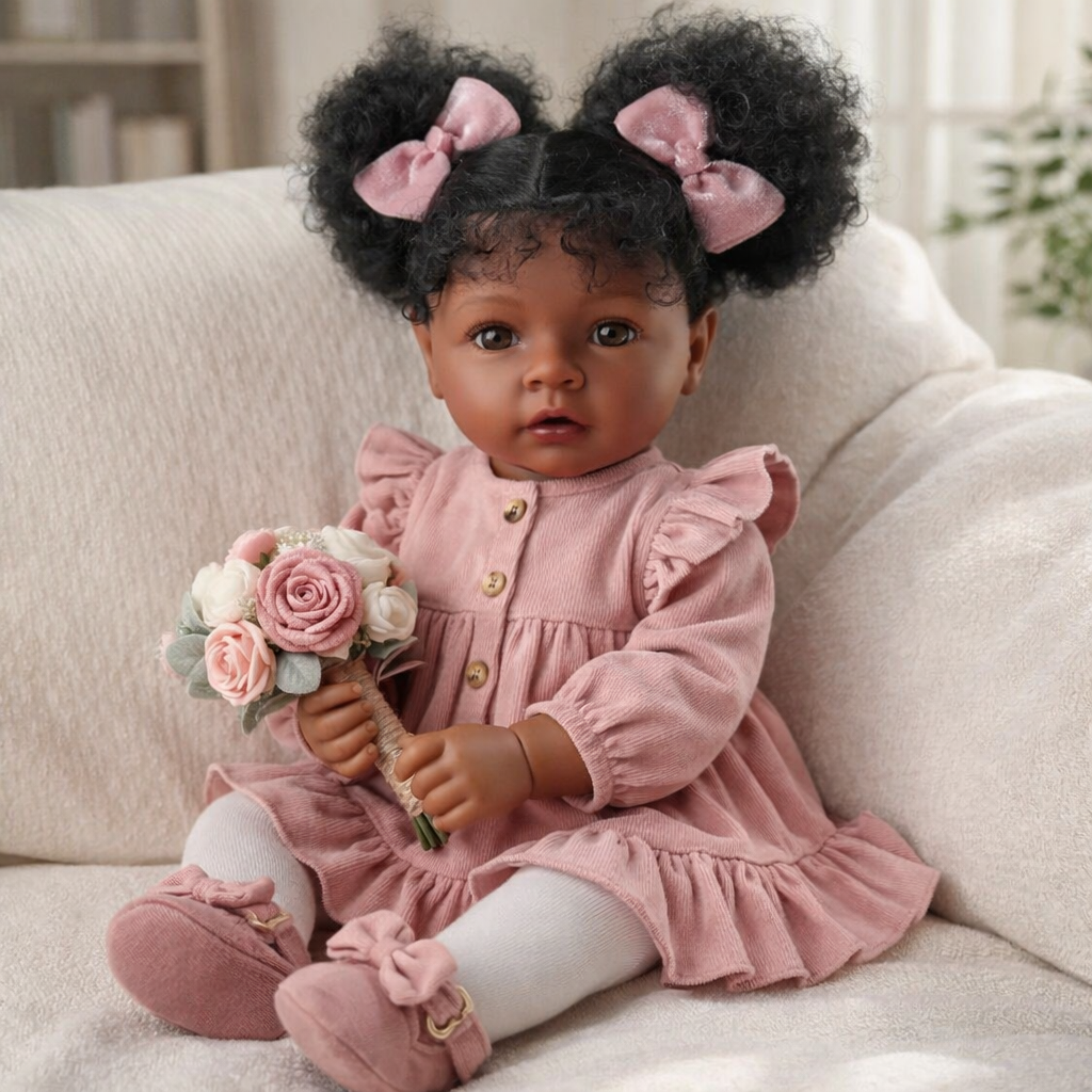 Realistic Reborn Baby Dolls 17/20/22 Inch Soft Weighted Body Lifelike Newborn Doll Girl & Boy with Gift Box for Kids Age 3+