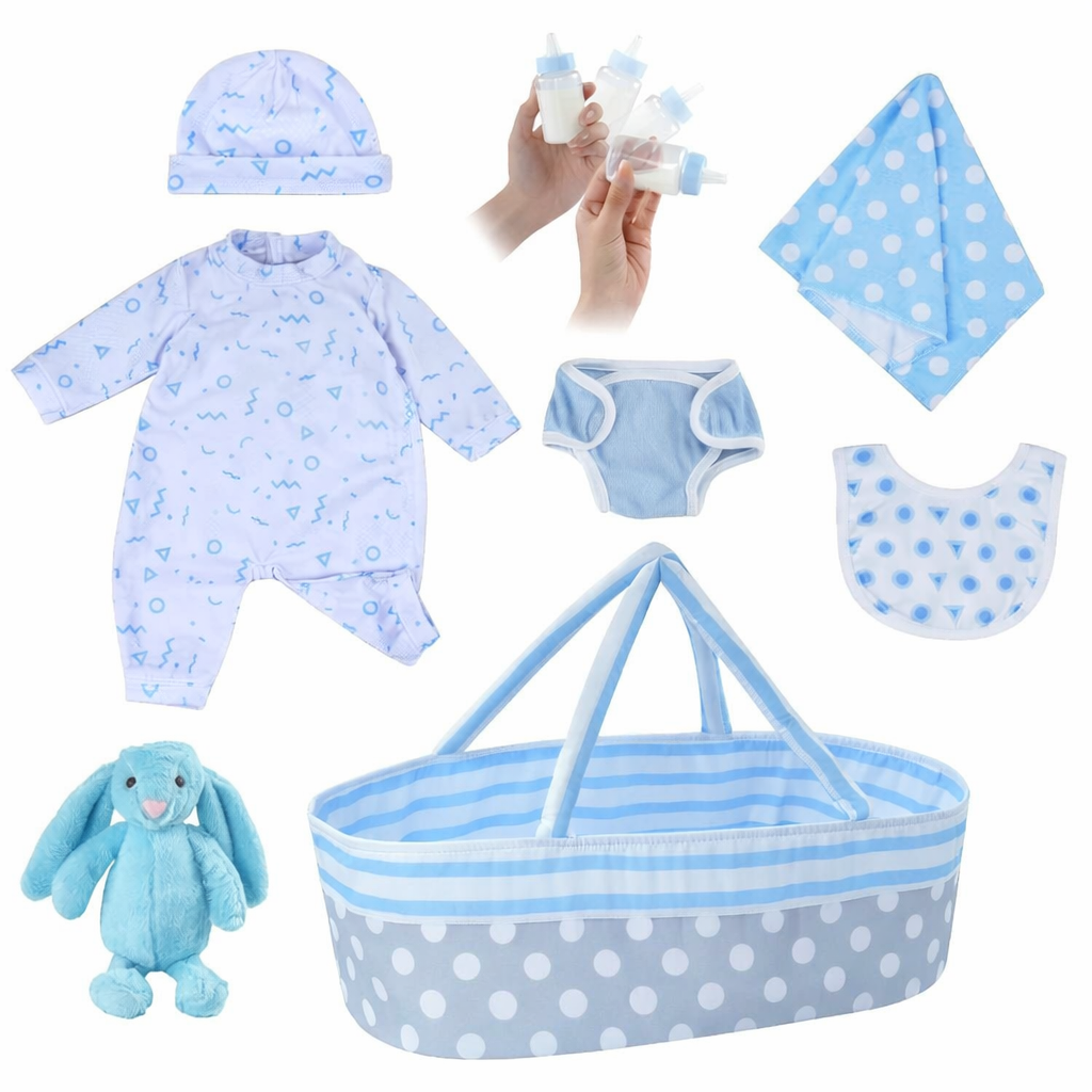 Realistic Reborn Baby Dolls 17/20/22 Inch Soft Weighted Body Lifelike Newborn Doll Girl & Boy with Gift Box for Kids Age 3+